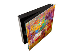 Dekorative Key Box K01 Konzentrische Linien