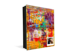 Dekorative Key Box K01 Konzentrische Linien