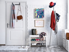 Wall Mount Key Box together with Decorative Dry Erase Board KN15 Art Series : Abstract Indian elephant