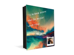 Armadietto moderno per chiavi con motivo a scelta K01 Linee concentriche