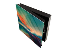 Armadietto moderno per chiavi con motivo a scelta K01 Linee concentriche