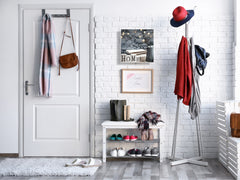 Wall Mounted Key Holder and Magnetic Dry-Erase Glass Board KN19 Miscellaneous Series : Home