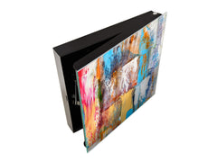 Dekorative Key Box K01 Konzentrische Linien