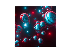 Armadietto moderno per chiavi con motivo a scelta K01 Linee concentriche