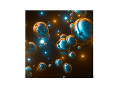 Dekorative Key Box K01 Konzentrische Linien