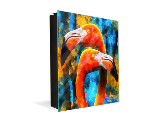 Moderno Armario para Llaves K01 Líneas concéntricas