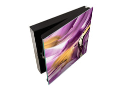 Wall Mount Key Box together with Decorative Dry Erase Board KN15 Art Series : Liquid colours 4