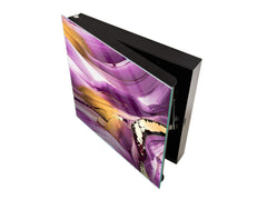 Wall Mount Key Box together with Decorative Dry Erase Board KN15 Art Series : Liquid colours 4
