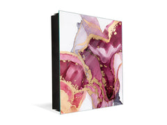 Wall Mount Key Box together with Decorative Dry Erase Board KN15 Art Series : Liquid colours 5