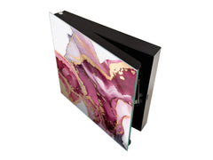 Wall Mount Key Box together with Decorative Dry Erase Board KN15 Art Series : Liquid colours 5