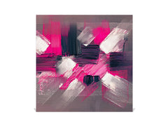 Decorative Key Box with Magnetic Glass Whiteboard – Stylish Home Organizer –Multi-Functional Key Cabinet with Glass Markerboard – Wall Organizer for Home & Office - KN23 Abstract Concepts Series 2 : Modern Disarray