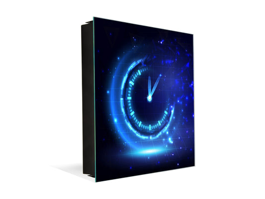 Armadietto moderno per chiavi con motivo a scelta K01 Linee concentriche