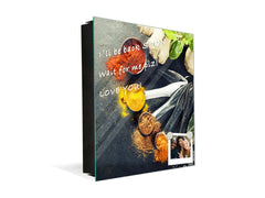 Petite armoire pour clés avec motif au choix K01 Lignes concentriques