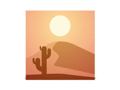 Key Cabinet with Glass Dry-Erase Board – Elegant Key Storage for Home, Office & Airbnb – Magnetic Glass Whiteboard & Key Holder – KN22 Modern Art Series : Aesthetic Desert