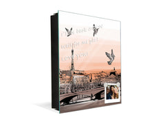 Moderno Armario para Llaves K01 Líneas concéntricas