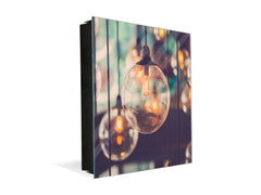 Wall Mounted Key Holder and Magnetic Dry-Erase Glass Board KN19 Miscellaneous Series : Retro lamps