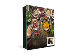 Key Cabinet together with Magnetic Glass Markerboard KN18 Herbs and spices Series : Rustical spices