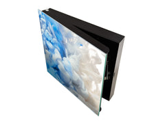 Wall Mount Key Box together with Decorative Dry Erase Board KN15 Art Series : Paint explosion