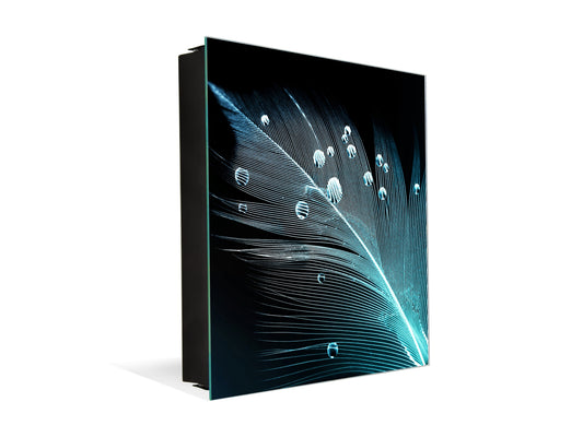 Dekorative Key Box K01 Konzentrische Linien