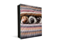 Petite armoire pour clés avec motif au choix K01 Lignes concentriques