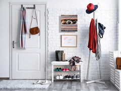 Petite armoire pour clés avec motif au choix K01 Lignes concentriques