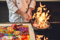 Couvre-plaques de cuisson; D04 Série Boissons Cerises 7