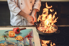 Couvre-plaques de cuisson; D04 Série Boissons Cerises 7