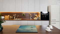 Tabla de cortar - Cubierta de la placa de inducción D04 Serie Bebidas: Cerezas 7