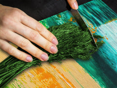 Tabla de cortar - Cubierta de la placa de inducción D04 Serie Bebidas: Cerezas 7