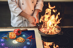 Couvre-plaques de cuisson; D04 Série Boissons Cerises 7