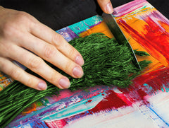 Tabla de cortar - Cubierta de la placa de inducción D04 Serie Bebidas: Cerezas 7