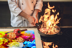 GIGANTE ASSE DA CUCINA e Copri-piano cottura a induzione; Serie di vini DD04: Ciliegie 7