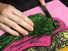 GIGANTE ASSE DA CUCINA e Copri-piano cottura a induzione; Serie di vini DD04: Ciliegie 7