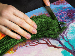 GIGANTE ASSE DA CUCINA e Copri-piano cottura a induzione; Serie di vini DD04: Ciliegie 7