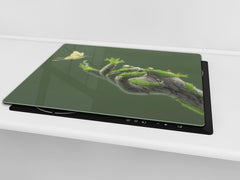 Tabla de cortar - Cubierta de la placa de inducción D04 Serie Bebidas: Cerezas 7