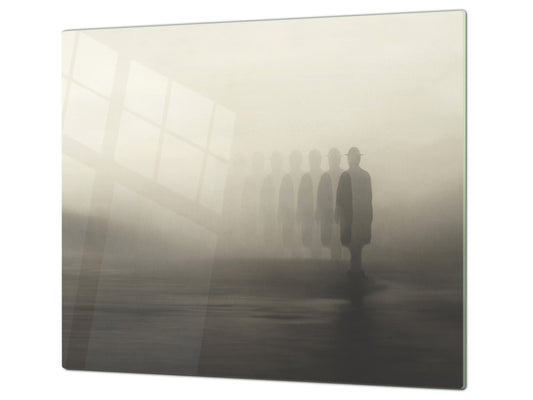 Tabla de cortar - Cubierta de la placa de inducción D04 Serie Bebidas: Cerezas 7