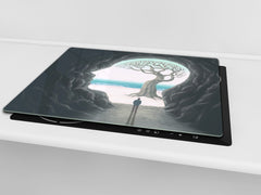 Couvre-plaques de cuisson; D04 Série Boissons Cerises 7