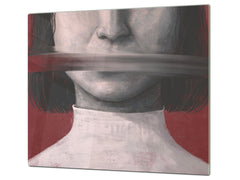 Tabla de cortar - Cubierta de la placa de inducción D04 Serie Bebidas: Cerezas 7