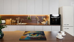 GIGANTE ASSE DA CUCINA e Copri-piano cottura a induzione; Serie di vini DD04: Ciliegie 7