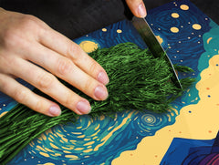 GIGANTE ASSE DA CUCINA e Copri-piano cottura a induzione; Serie di vini DD04: Ciliegie 7