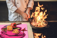 Couvre-plaques de cuisson; D04 Série Boissons Cerises 7