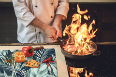 GIGANTE ASSE DA CUCINA e Copri-piano cottura a induzione; Serie di vini DD04: Ciliegie 7