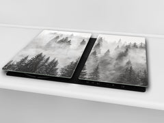 Tabla de cortar - Cubierta de la placa de inducción D04 Serie Bebidas: Cerezas 7