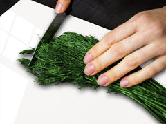 Special order for Al: Tempered GLASS Kitchen Board Series of colors: White