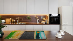 Tabla de cortar - Cubierta de la placa de inducción D04 Serie Bebidas: Cerezas 7