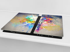 Tabla de cortar - Cubierta de la placa de inducción D04 Serie Bebidas: Cerezas 7