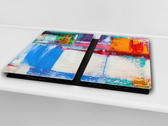 Tabla de cortar - Cubierta de la placa de inducción D04 Serie Bebidas: Cerezas 7