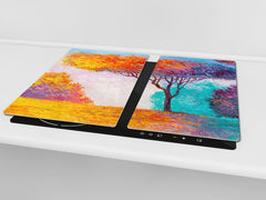 GIGANTE ASSE DA CUCINA e Copri-piano cottura a induzione; Serie di vini DD04: Ciliegie 7