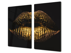 Tabla de cortar - Cubierta de la placa de inducción D04 Serie Bebidas: Cerezas 7