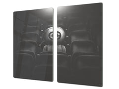 Tabla de cortar - Cubierta de la placa de inducción D04 Serie Bebidas: Cerezas 7